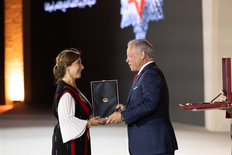 His Majesty Bestows the Order of King Abdallah Ibn Al Hussein II for Excellence